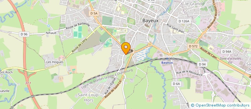 localisation de l'entreprise LITTLE VIKINGS  VAUCELLES