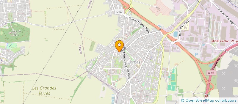 localisation de l'entreprise LITTLE VITCHE à CORBAS