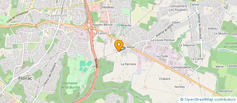 localisation de l'entreprise LITTLE WEB STUDIO  TRESSES