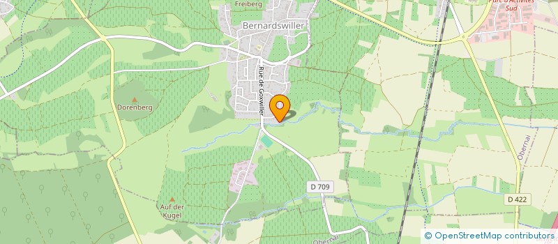 localisation de l'entreprise LITTLE WOLVES  BERNARDSWILLER