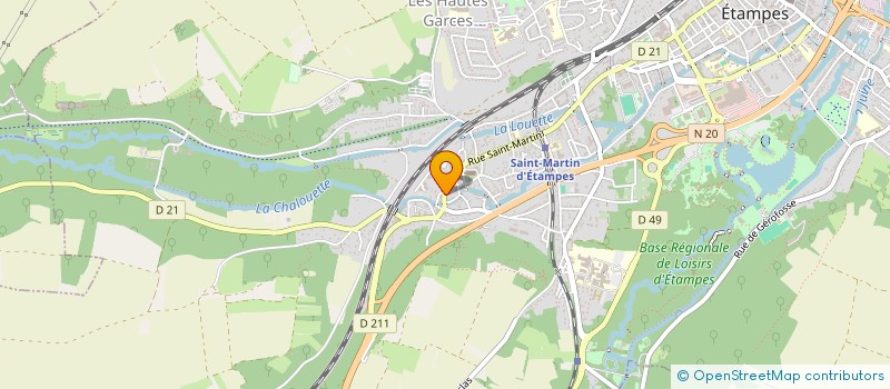 localisation de l'entreprise LITTLEMANIA.COM à ETAMPES