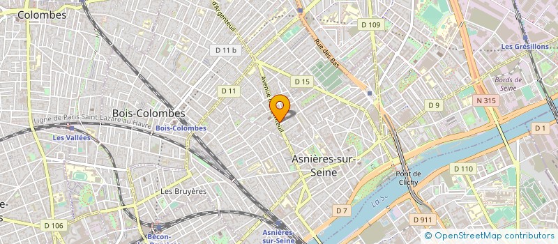 localisation de l'entreprise LITTLEPLUS  ASNIERES-SUR-SEINE