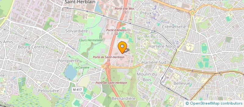 localisation de l'entreprise LITTO INVEST à SAINT-HERBLAIN