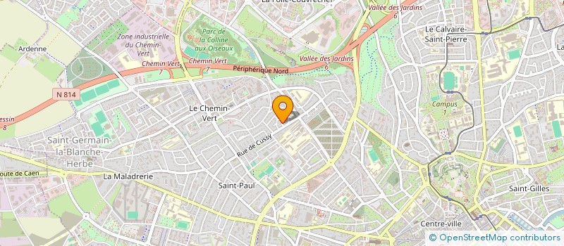 localisation de l'entreprise LITTOCLIME à CAEN
