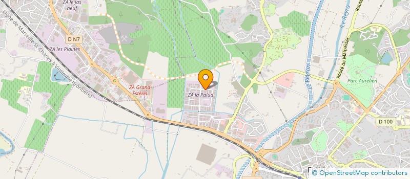 localisation de l'entreprise LITTODIS à FREJUS