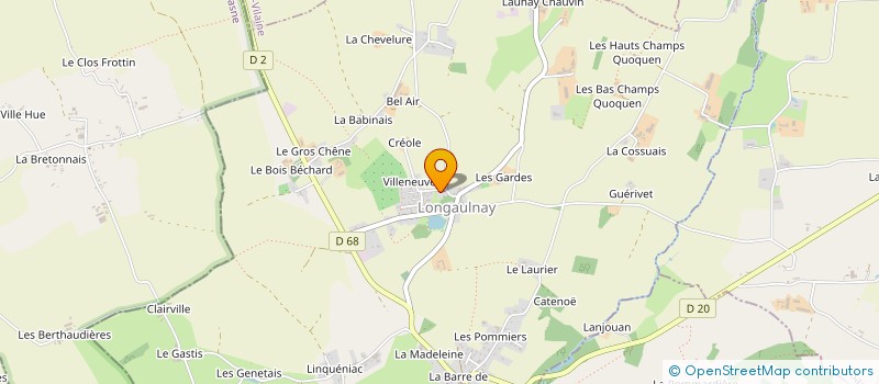 localisation de l'entreprise LITTORAL AUTOMATISMES  LONGAULNAY