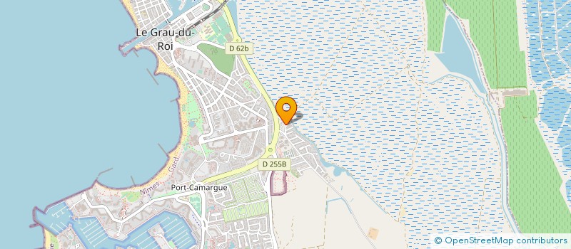 localisation de l'entreprise LITTORAL BOIS ET MATERIAUX à LE GRAU-DU-ROI