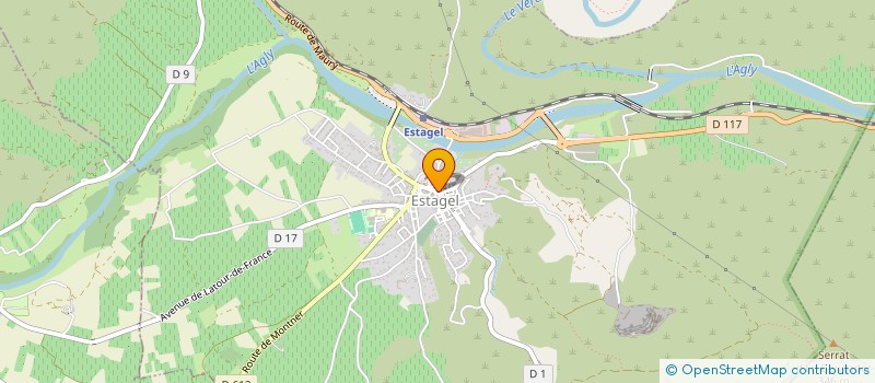 localisation de l'entreprise LITTORAL CONCEPT  ESTAGEL