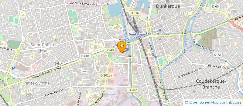 localisation de l'entreprise LITTORAL ESCALADE à DUNKERQUE