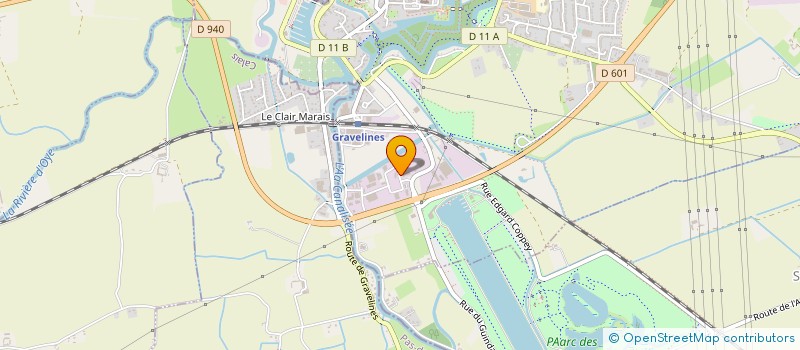 localisation de l'entreprise LITTORAL ESPACES VERTS à GRAVELINES