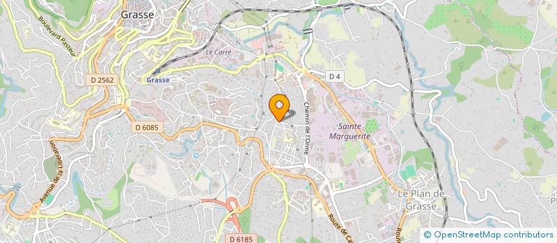 localisation de l'entreprise LITTORAL FERMETURES  GRASSE