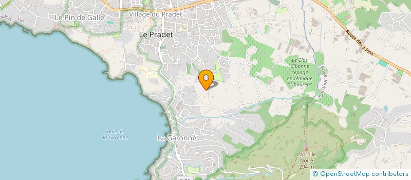 localisation de l'entreprise LITTORAL MEDICAL à LE PRADET