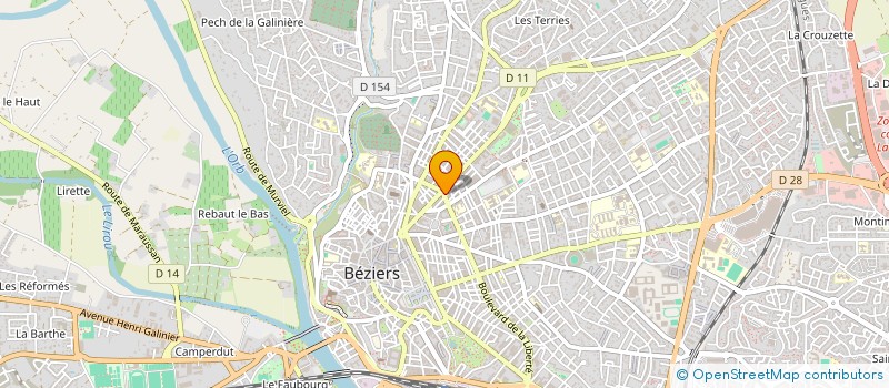 localisation de l'entreprise LITTORAL MEDITERRANEE à BEZIERS