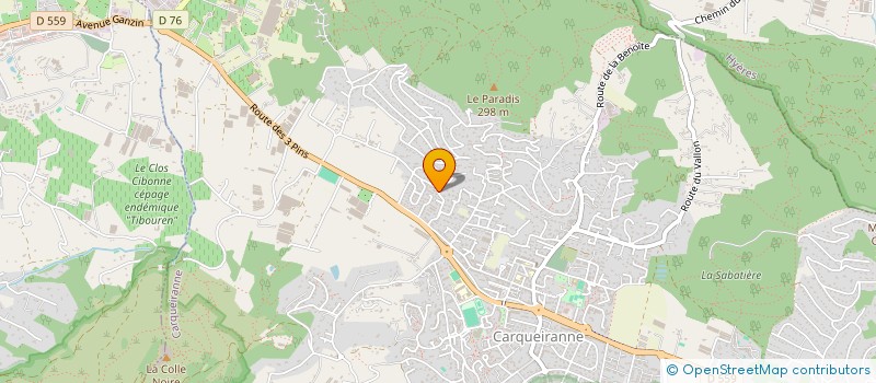 localisation de l'entreprise LITTORAL PAYSAGE  CARQUEIRANNE