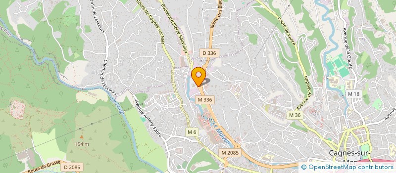 localisation de l'entreprise LITTORAL PROPRETE SERVICES à CAGNES SUR MER
