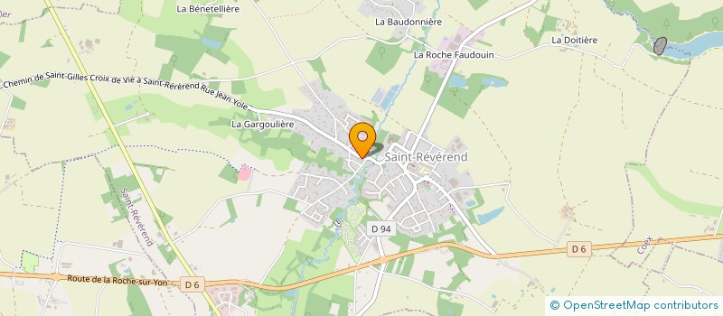 localisation de l'entreprise LITTORAL RESTAURANT 85  SAINT-REVEREND