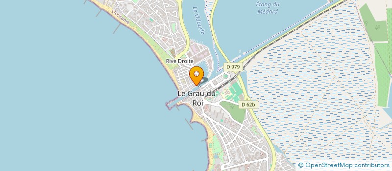 localisation de l'entreprise LITTORAL RESTAURATION  LE GRAU-DU-ROI