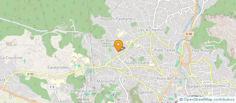localisation de l'entreprise LITTORAL SERVICE SARL à TOULON