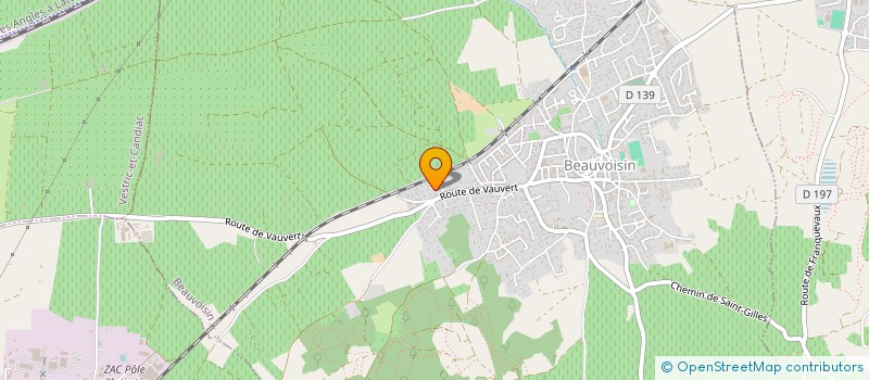 localisation de l'entreprise LITTORAL TRANSPORTS AFFRETEMENTS à NIMES