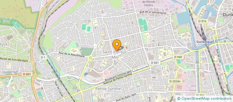 localisation de l'entreprise LITTORAL UROLOGIE à DUNKERQUE