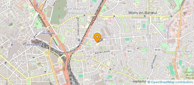 localisation de l'entreprise LITTORALES à LILLE