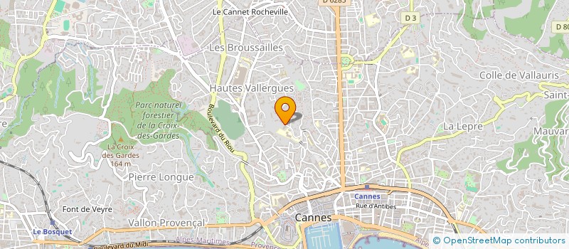 localisation de l'entreprise LITTRE à CANNES