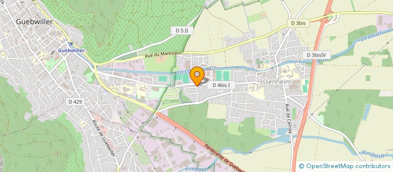 localisation de l'entreprise LITTY EXPERTISE ET CONSEIL à ISSENHEIM