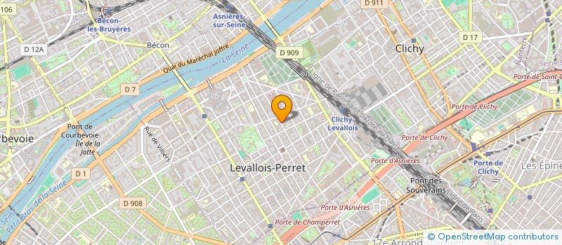 localisation de l'entreprise LITUN à LEVALLOIS-PERRET