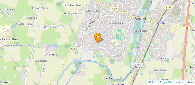 localisation de l'entreprise LITZELMANN  BETTON