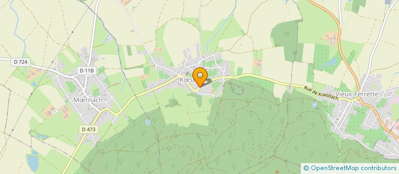 localisation de l'entreprise LITZLER-MULLER  KSTLACH