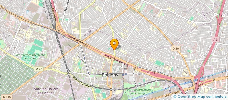 localisation de l'entreprise LIU  BOBIGNY