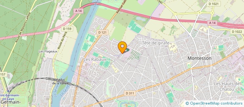 localisation de l'entreprise LIU  CHATOU