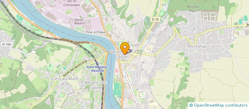 localisation de l'entreprise LIU FA  NEUVILLE-SUR-SAONE