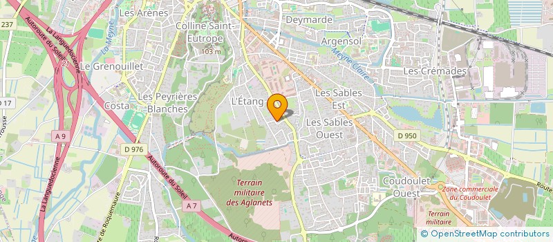 localisation de l'entreprise LIU FINANCES à ORANGE