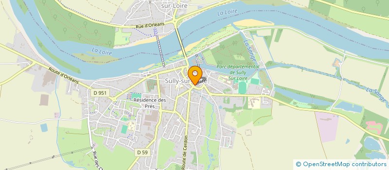 localisation de l'entreprise LIU JI à SULLY-SUR-LOIRE