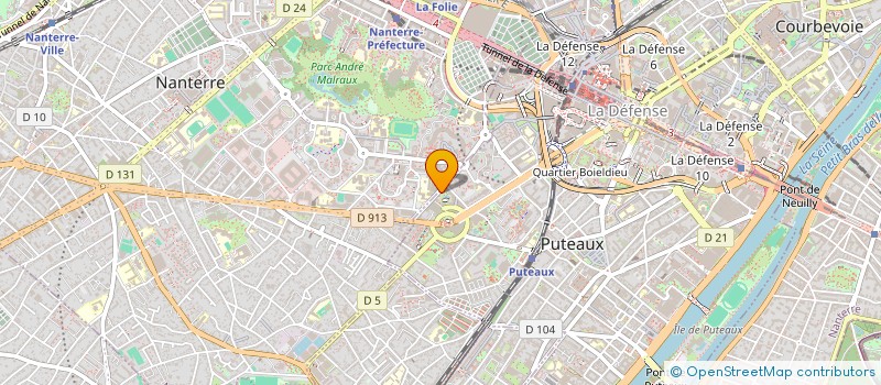 localisation de l'entreprise LIU ZONG  PUTEAUX