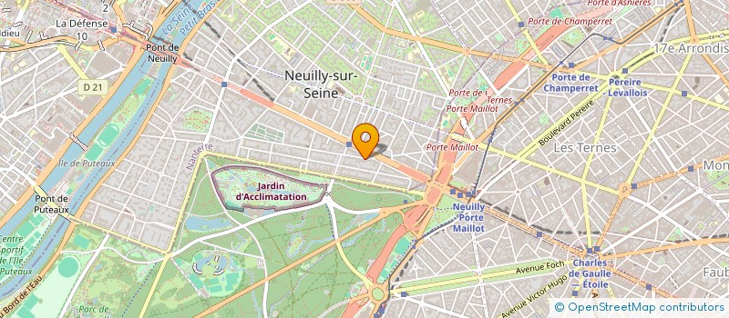 localisation de l'entreprise LIUCHEN à NEUILLY-SUR-SEINE