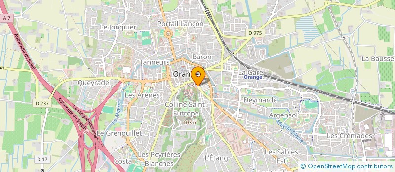 localisation de l'entreprise LIUM  MORIERES-LES-AVIGNON