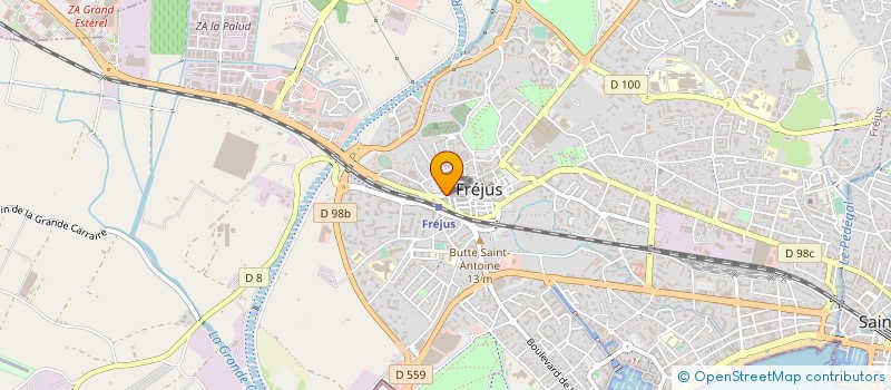 localisation de l'entreprise LIUMA à FREJUS