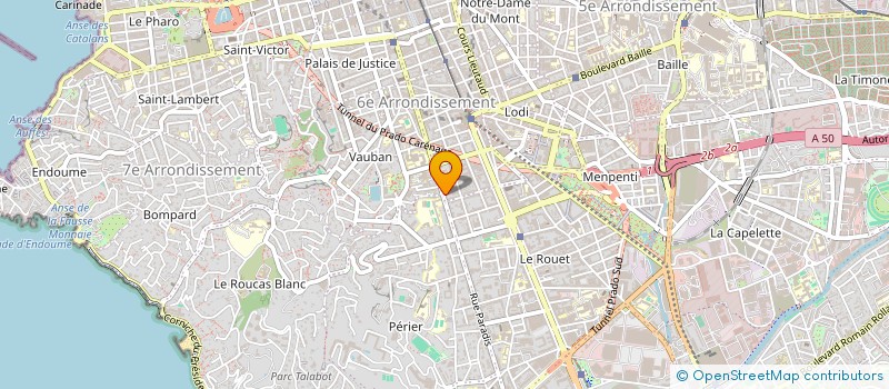 localisation de l'entreprise LIV à MARSEILLE