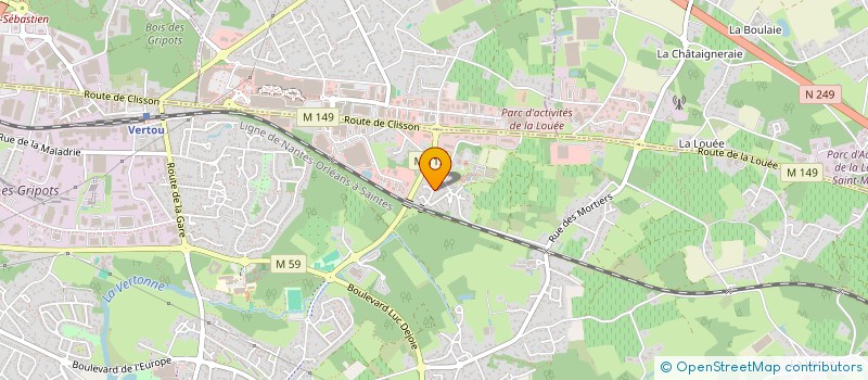 localisation de l'entreprise LIV  VERTOU