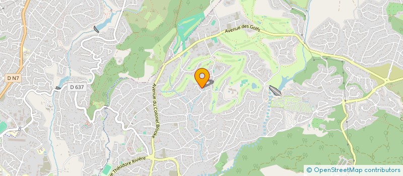 localisation de l'entreprise LIV  SAINT-RAPHAEL