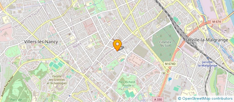 localisation de l'entreprise LIV  VANDUVRE-LES-NANCY