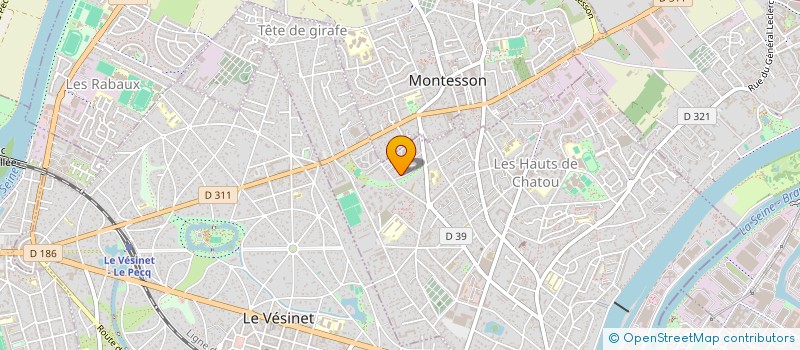 localisation de l'entreprise LIV'EXPRESS  CHATOU