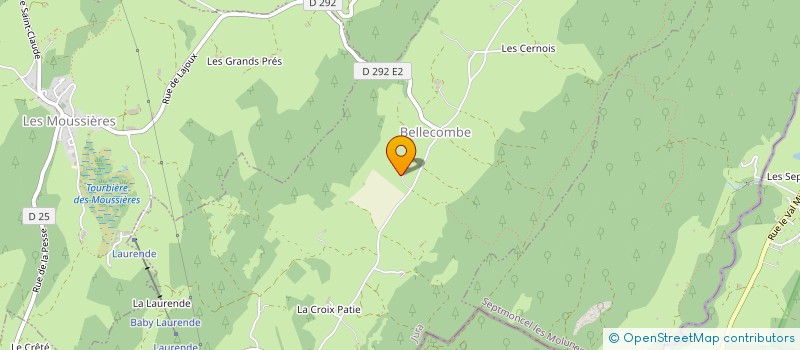 localisation de l'entreprise LIV'IN ONE  BELLECOMBE