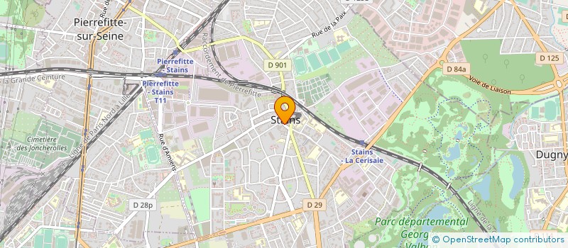 localisation de l'entreprise LIV RENOVATION  STAINS