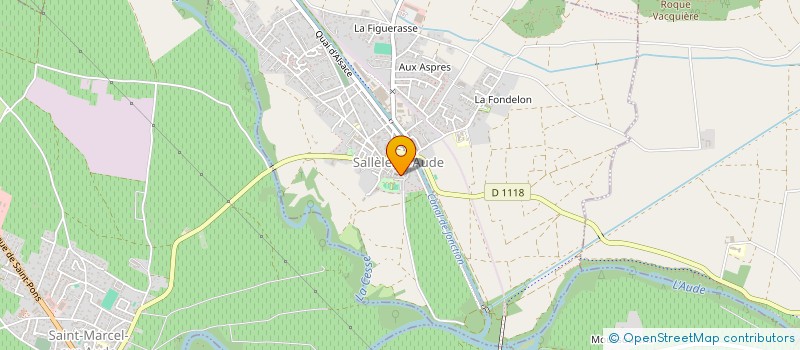 localisation de l'entreprise LIV U  POLE  NARBONNE