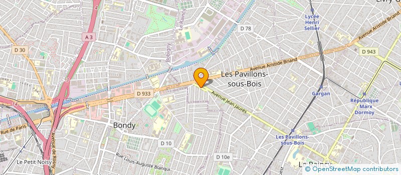 localisation de l'entreprise LIVA à LES PAVILLONS-SOUS-BOIS