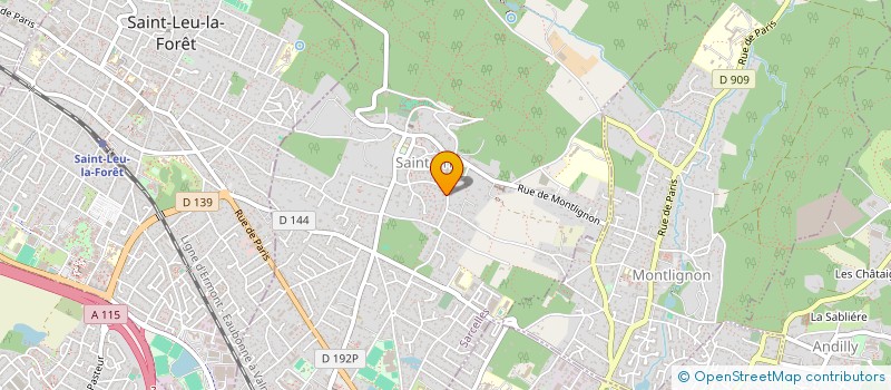 localisation de l'entreprise LIVA à SAINT-PRIX