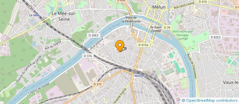 localisation de l'entreprise LIVA à MELUN